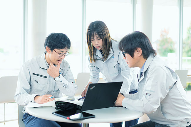 TKK は、ともにカタチにする仲間を、全面的にサポートします。あなたのエントリーをお待ちしております。